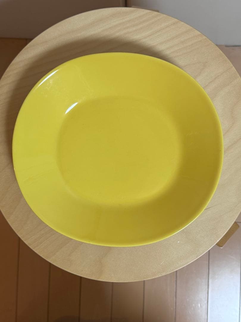 アラビア カラーズ イエロー オーバルプレート 25cm 2枚