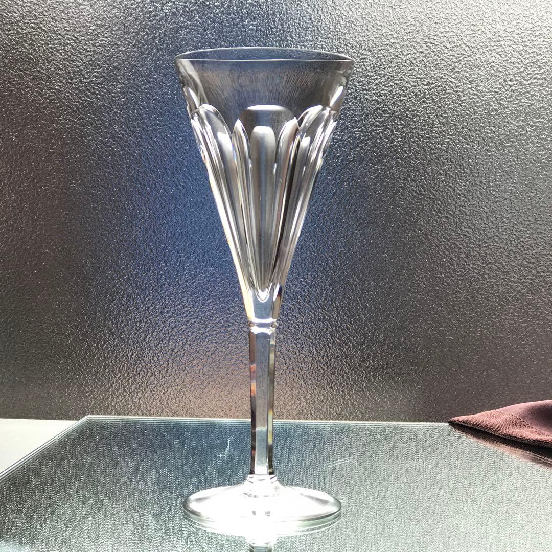 素敵希少オールドバカラBACCARATディノ公爵夫人 モデル★シャンパンフルート