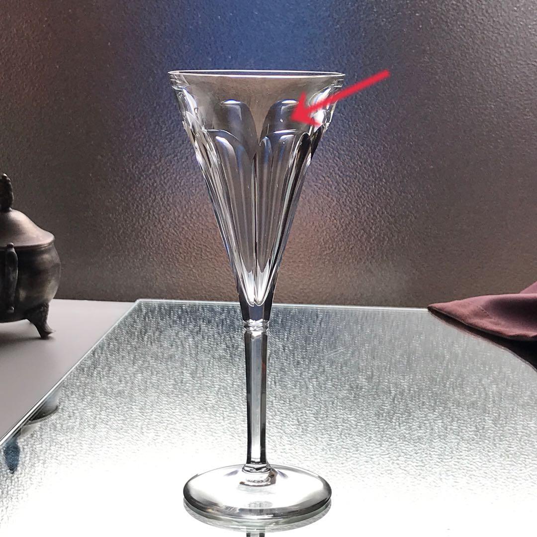 素敵希少オールドバカラBACCARATディノ公爵夫人 モデル★シャンパンフルート