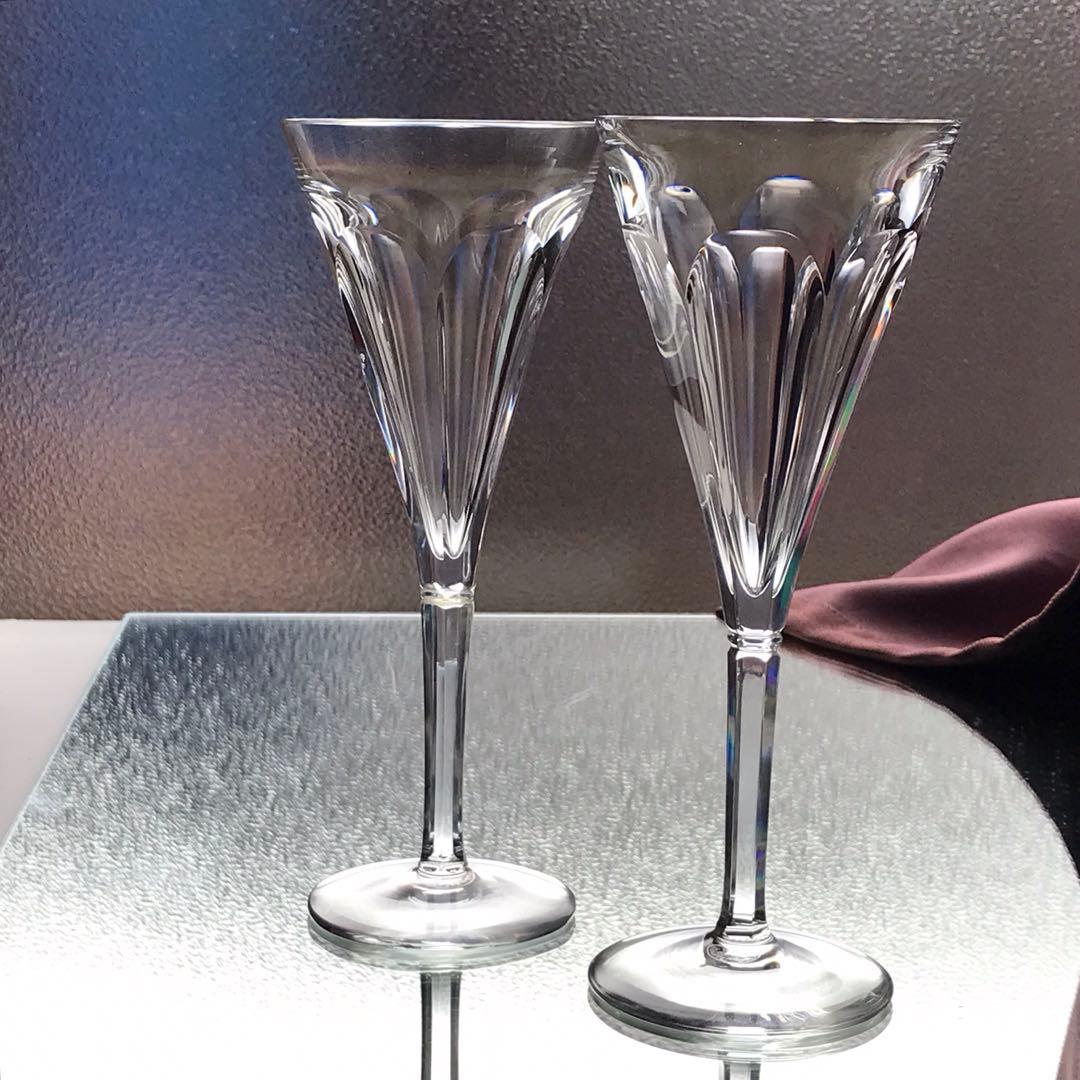 素敵希少オールドバカラBACCARATディノ公爵夫人 モデル★シャンパンフルート