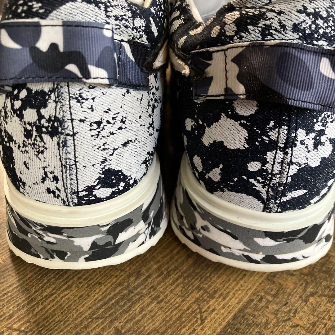 美品定価39,600円 イタリア製 URBAN SUN 迷彩スニーカー42