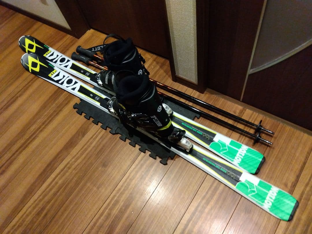 【ハイエンド】VOLKL/学生・メンズ用/スキーセット/メンテ・WAX済み✔