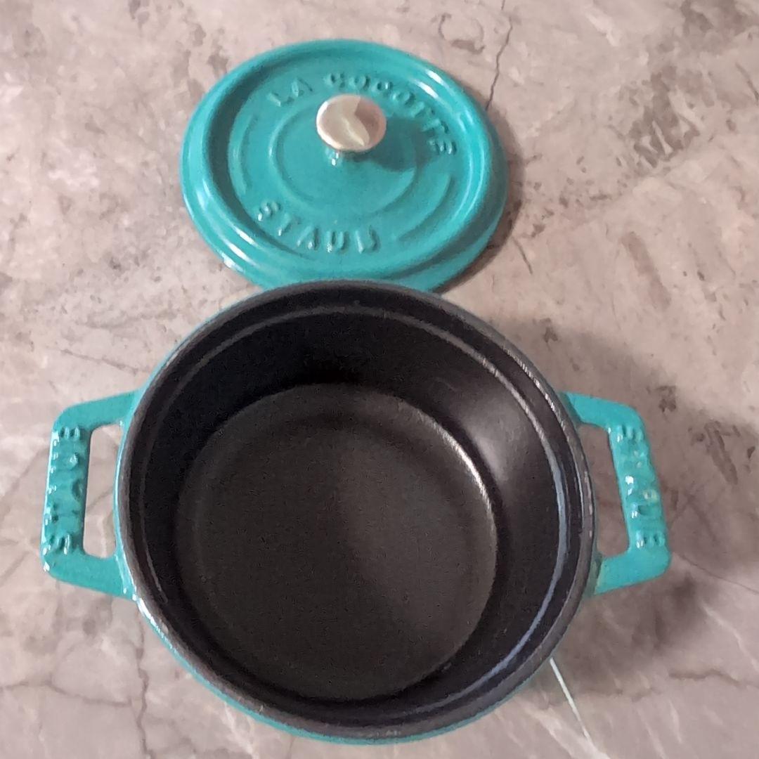 STAUB ストウブ ココット ラウンド 10cm 4点セット