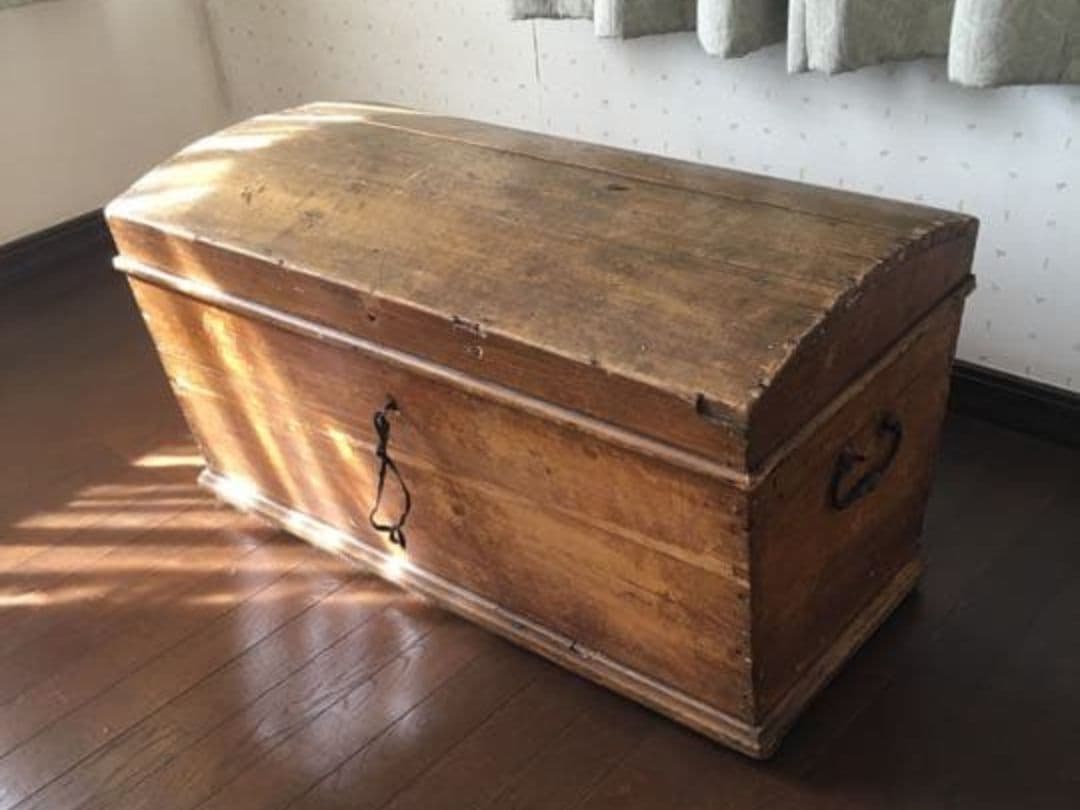 フランスアンティーク ブランケットボックス