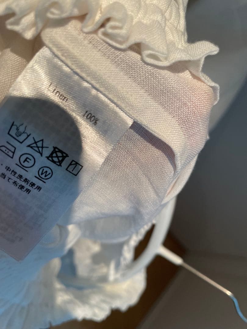 wafu リネンスカート　ペチコートレース　新品