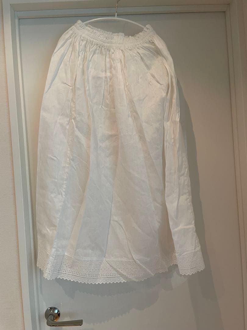 wafu リネンスカート　ペチコートレース　新品