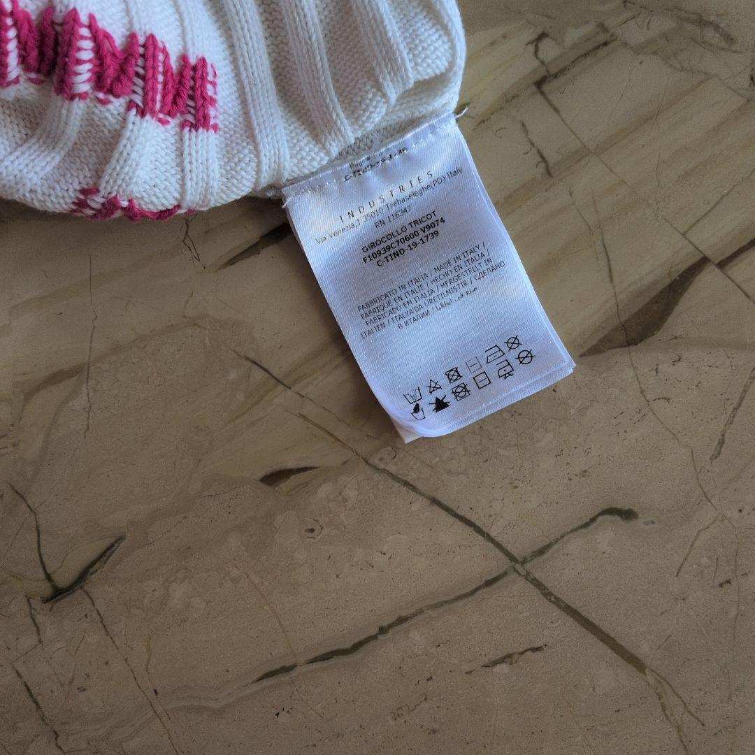 美品　モンクレール　リブ編み長袖セーター