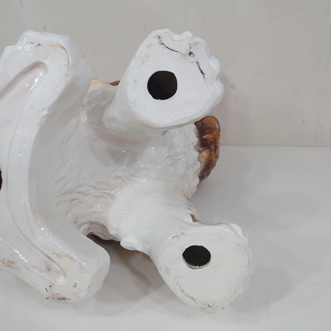 コッカースパニエル 陶器 犬の置物 陶製