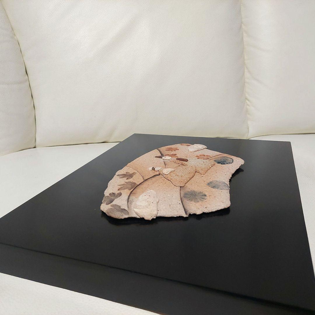 ◆滝上真由美さん作 陶器 お雛様 壁掛けパネル