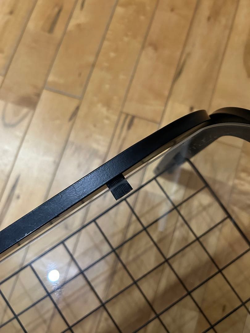 ☆レトロポップ☆モダン　80‘s ガラス　センターテーブル　コーヒーテーブル