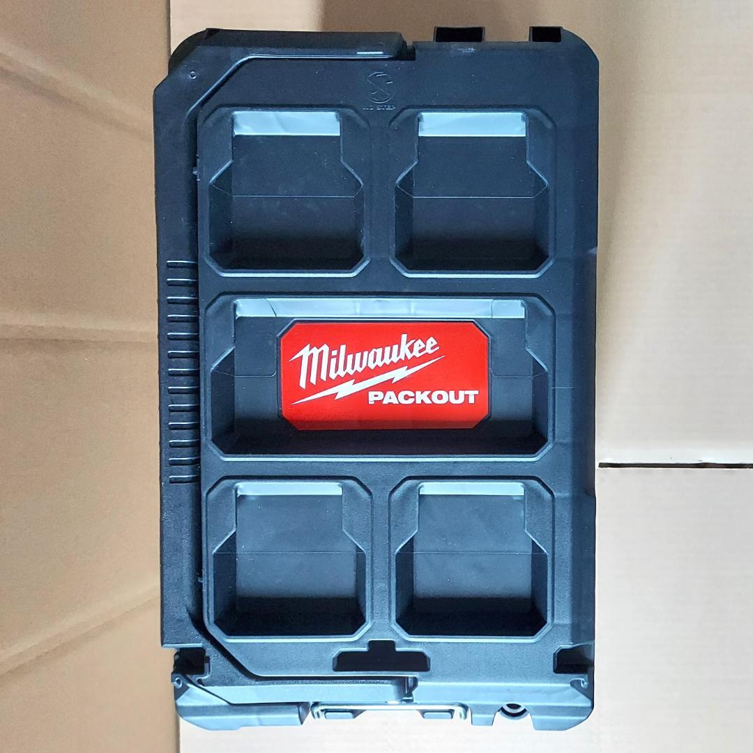 新品 ミルウォーキー パックアウト コンパクトツールボックス ブラック 黒