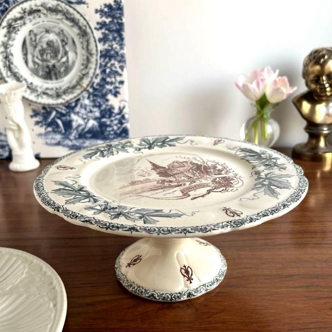 フランスアンティーク ♧ ショワジールロワ ♧ ルイ13世のコンポティエ-塔