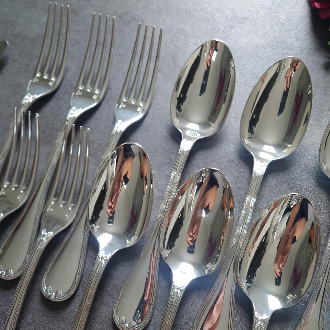 美品 クリストフル リュバン テーブルサイズ 18点