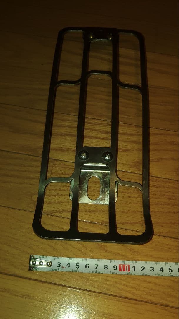 バイク用ステンレス製リアラック