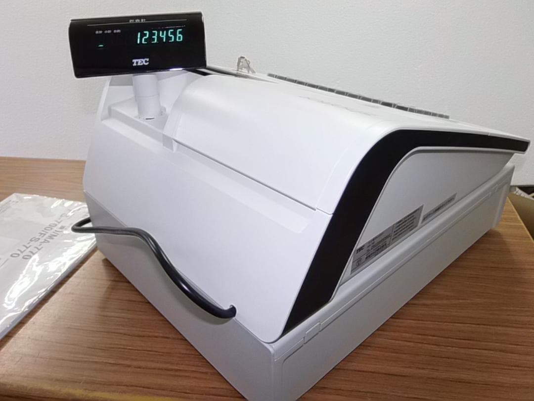 美品23年製118設定無料MA-700物販10部門東芝テックインボイスレジスター