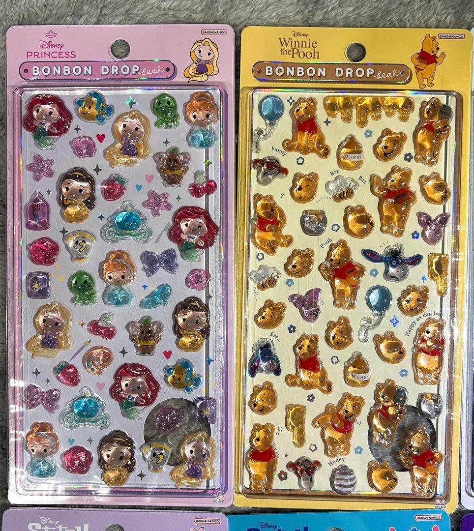 ★24時間以内発送 正規品 ディズニー ボンボンドロップシール 第2弾 全種★