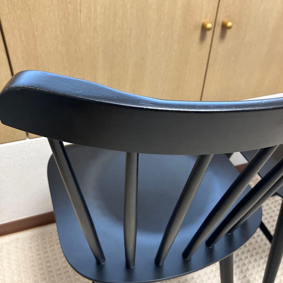 TON トーネット ウィンザーチェア 黒　ブラック　2脚セット