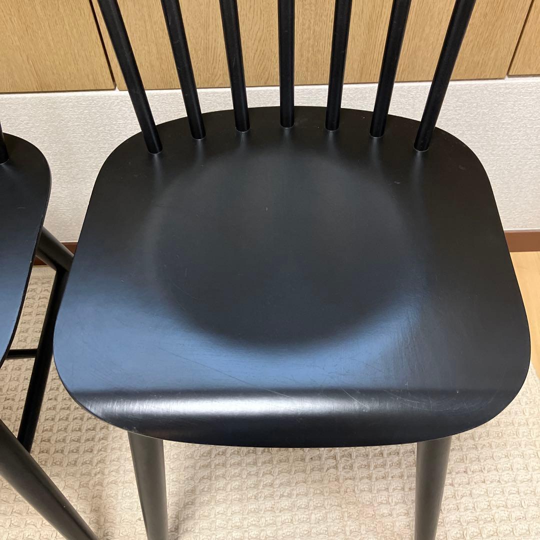 TON トーネット ウィンザーチェア 黒　ブラック　2脚セット