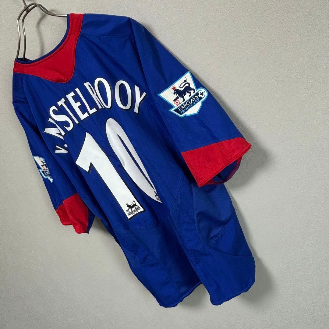 NIKE ナイキ マンチェスターユナイテッド ユニフォーム ニステルローイ 青M