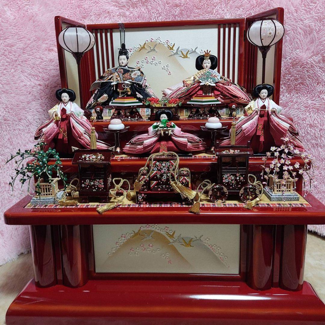 雛人形　ひな人形　お雛様　ひな祭り　桃の節句　　女の子