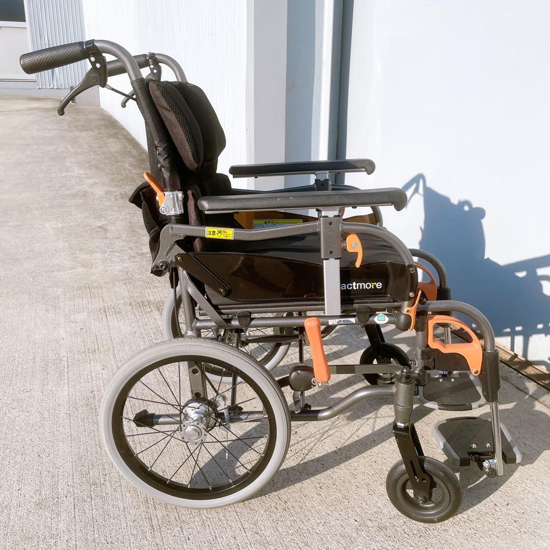 車椅子 アクトモア actmore C1620-40 車いす 自走 介助ブレーキ