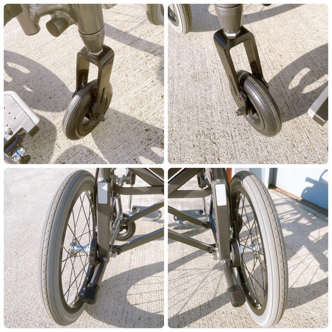 車椅子 アクトモア actmore C1620-40 車いす 自走 介助ブレーキ