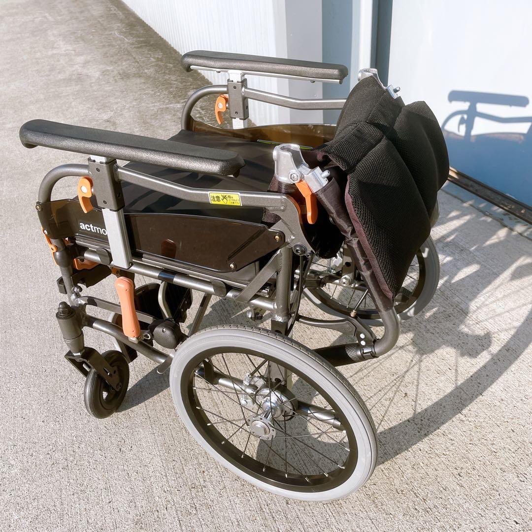 車椅子 アクトモア actmore C1620-40 車いす 自走 介助ブレーキ
