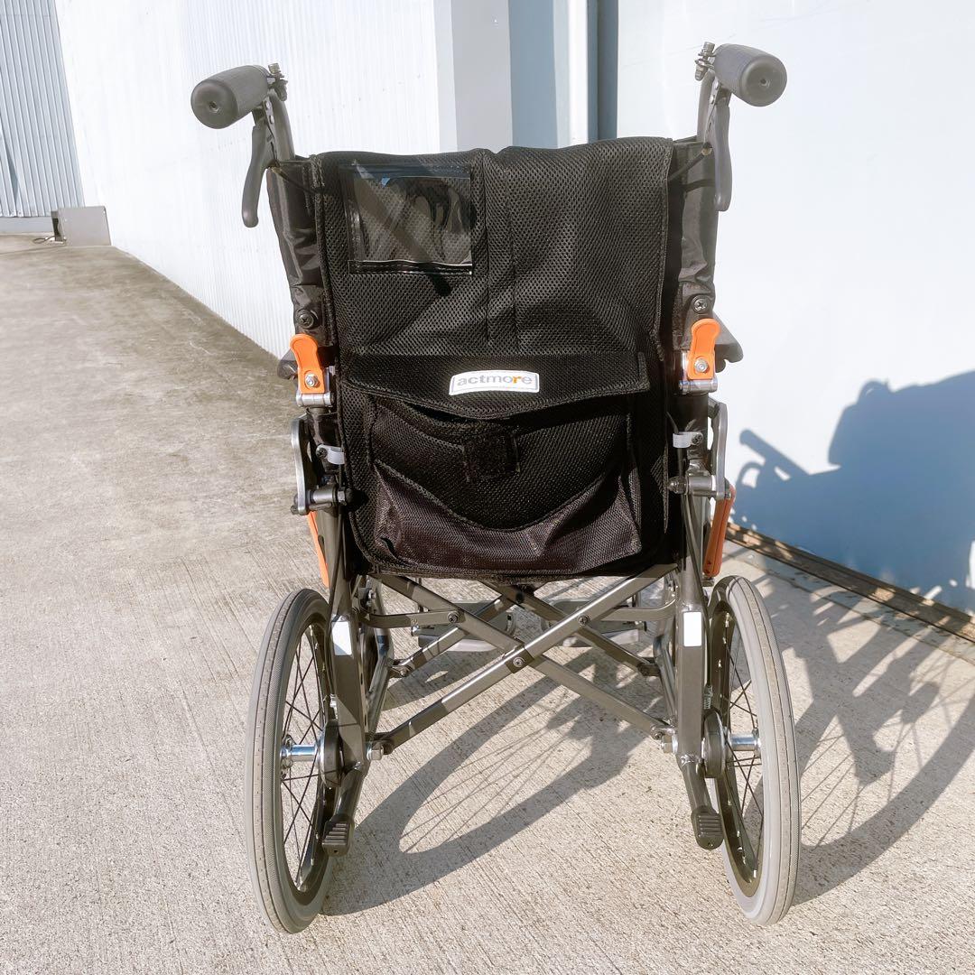 車椅子 アクトモア actmore C1620-40 車いす 自走 介助ブレーキ