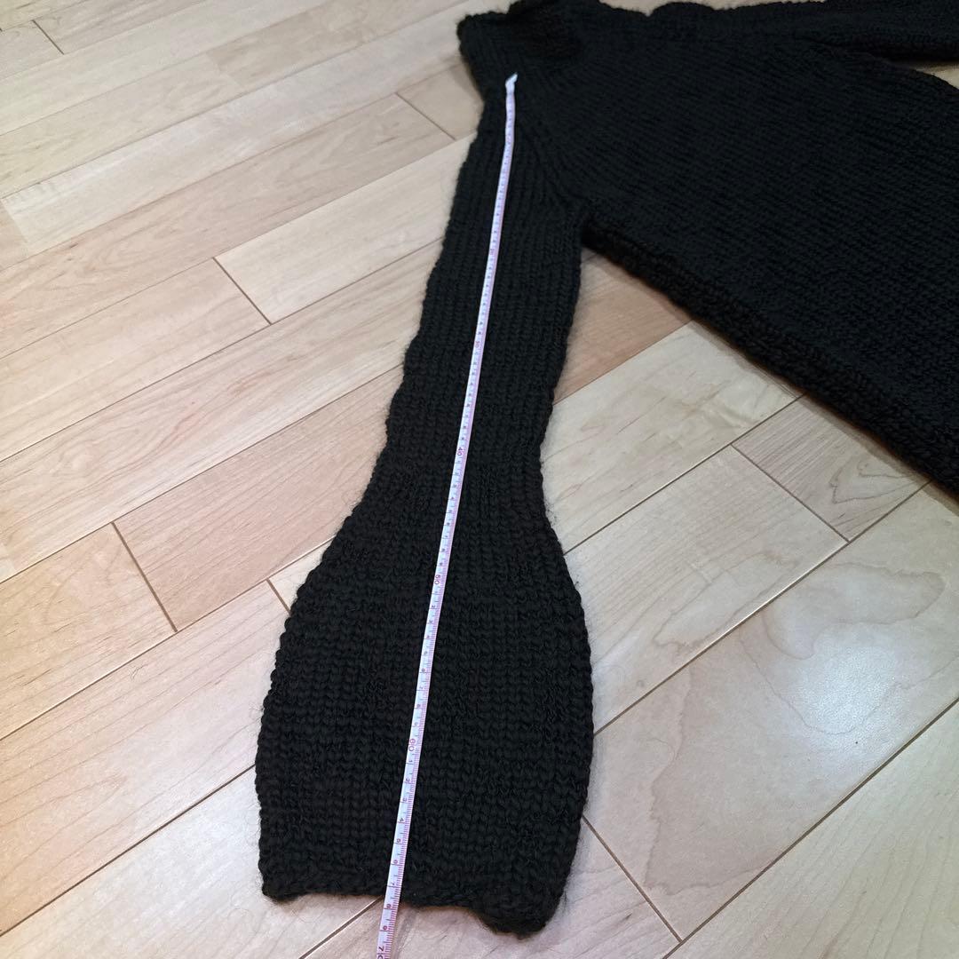 ヨウジヤマモト　90年代 ダークグレー バルーン袖ニット