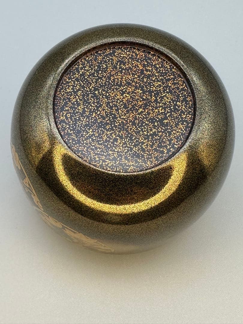 茶道具　棗　島田春光　花丸四君子