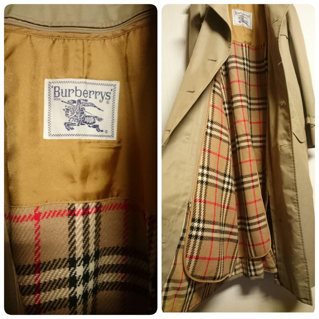 vintage Burberrys トレンチコート インナーベスト付き