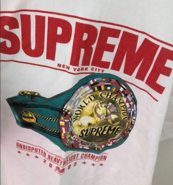 supreme チャンピオンベルト Tシャツ