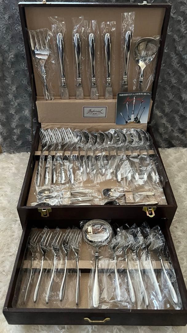 アズマ　カトラリーセット　インペリアル 18-18 ディナーセット〈38本〉⑧