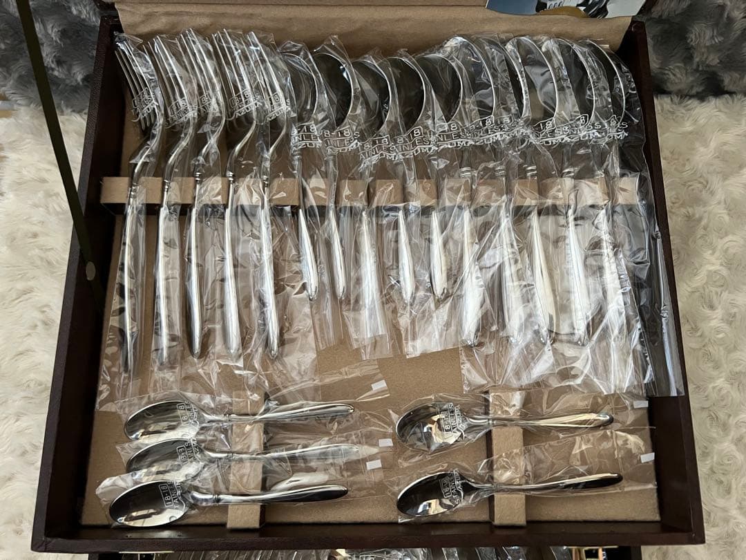 アズマ　カトラリーセット　インペリアル 18-18 ディナーセット〈38本〉⑧