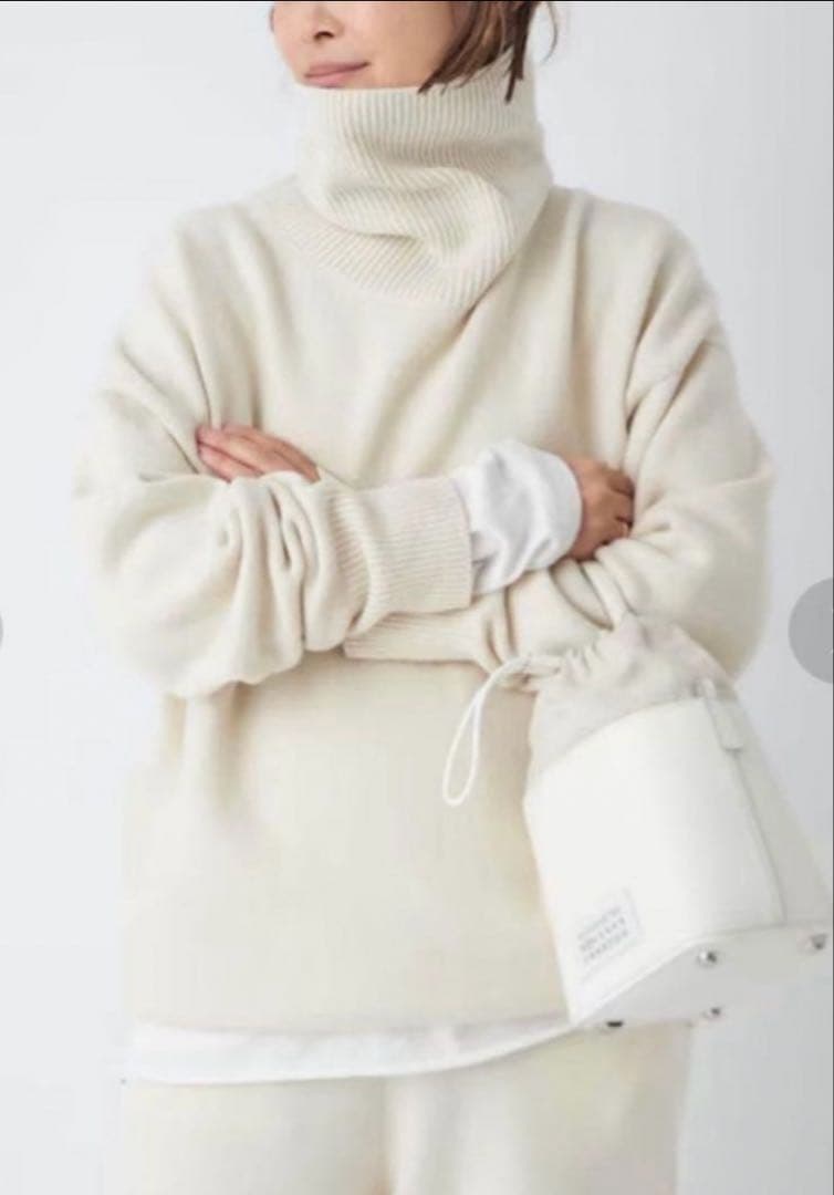 Deuxieme Classe latest ミドルゲージタートル　アイボリー