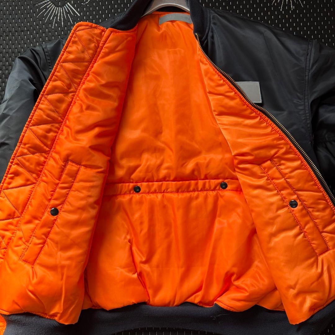 店舗限定 カウラム Nylon Twill Flight Jacket MA-1