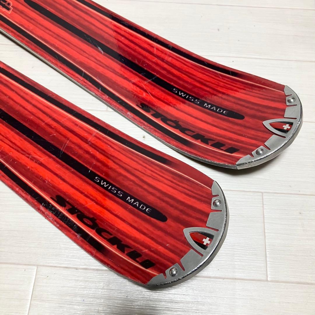 ストック付/STOCKLE Spirit ストックリー スキーセット 164