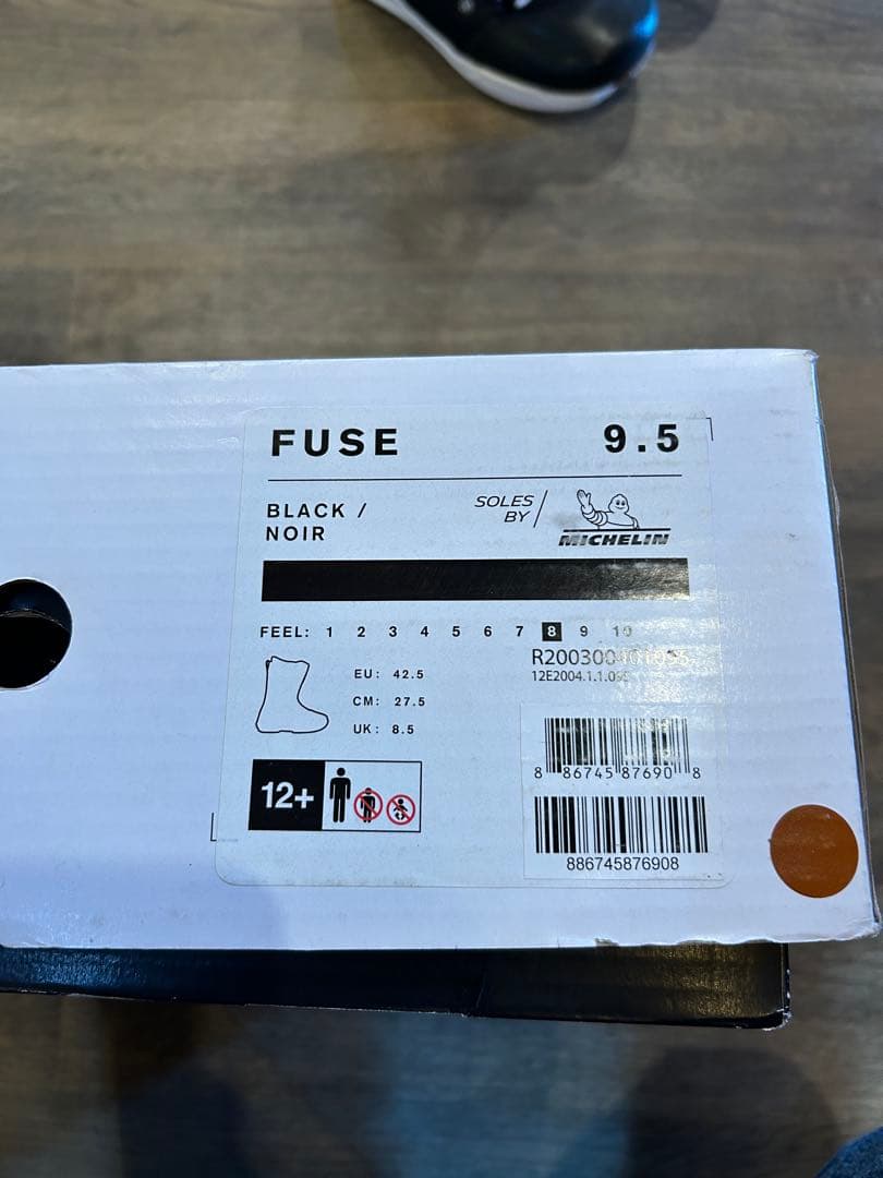 スノーボード RIDE FUSE 9.5 27.5cm 21-22