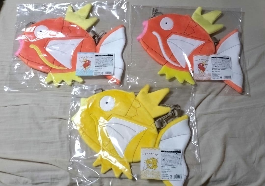 コイキング　バッグ　コンプリート　色違い　金　オス　メス　ピカピカ　ポケモン