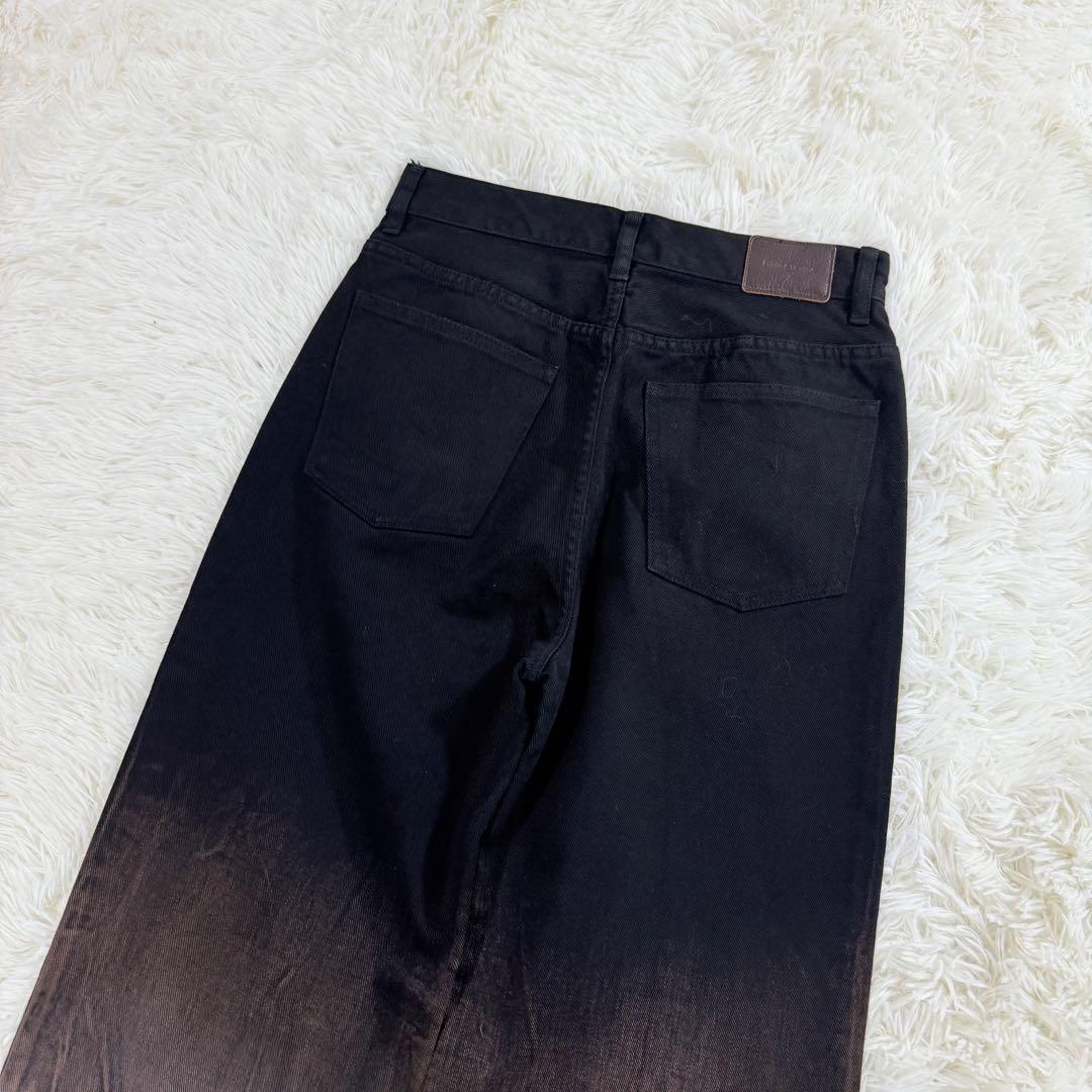 【美品】fumikauchida フミカウチダ タイダイデニム 38