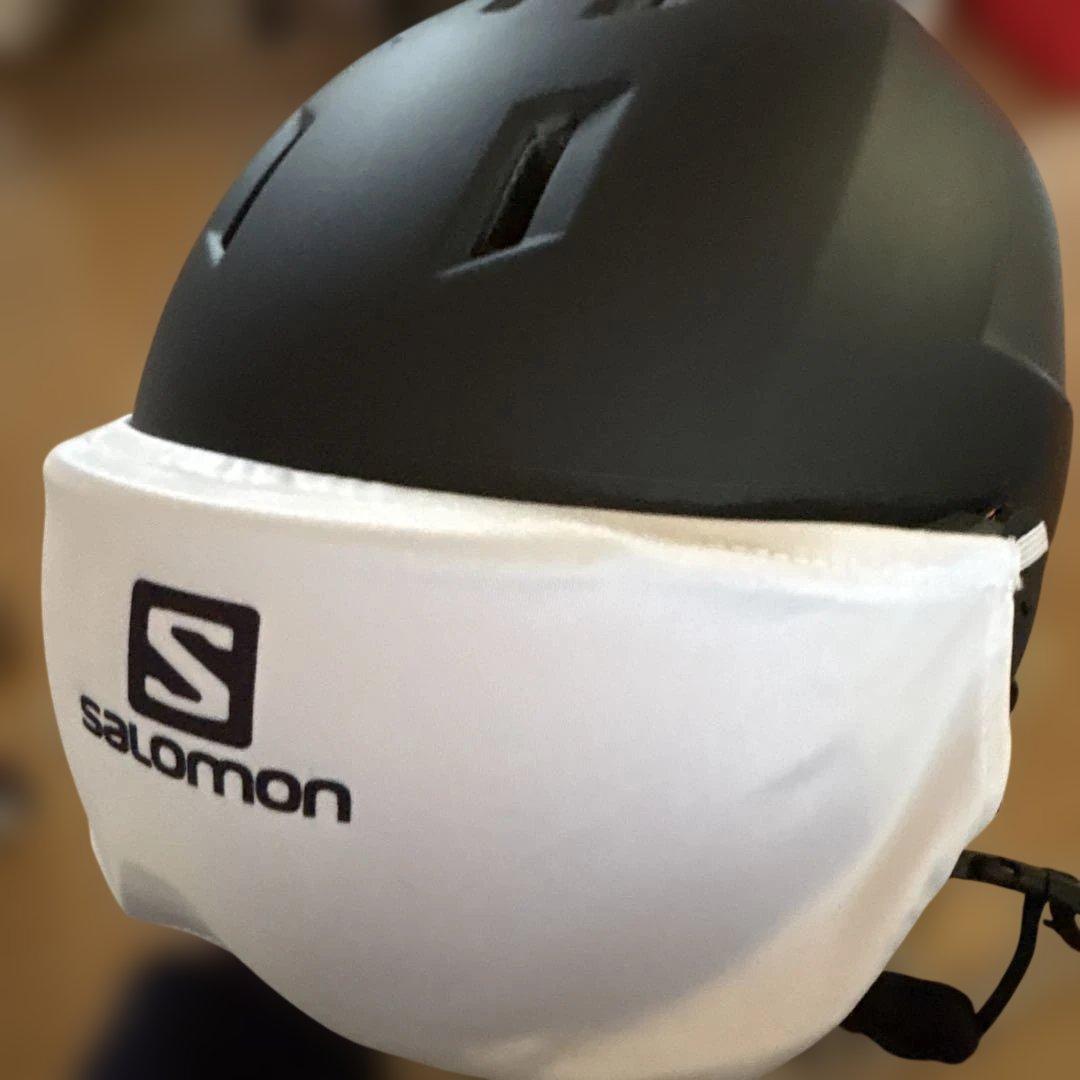 SALOMON ゴーグル付き　ヘルメット　ブラック　Lサイズ【値下げしました】