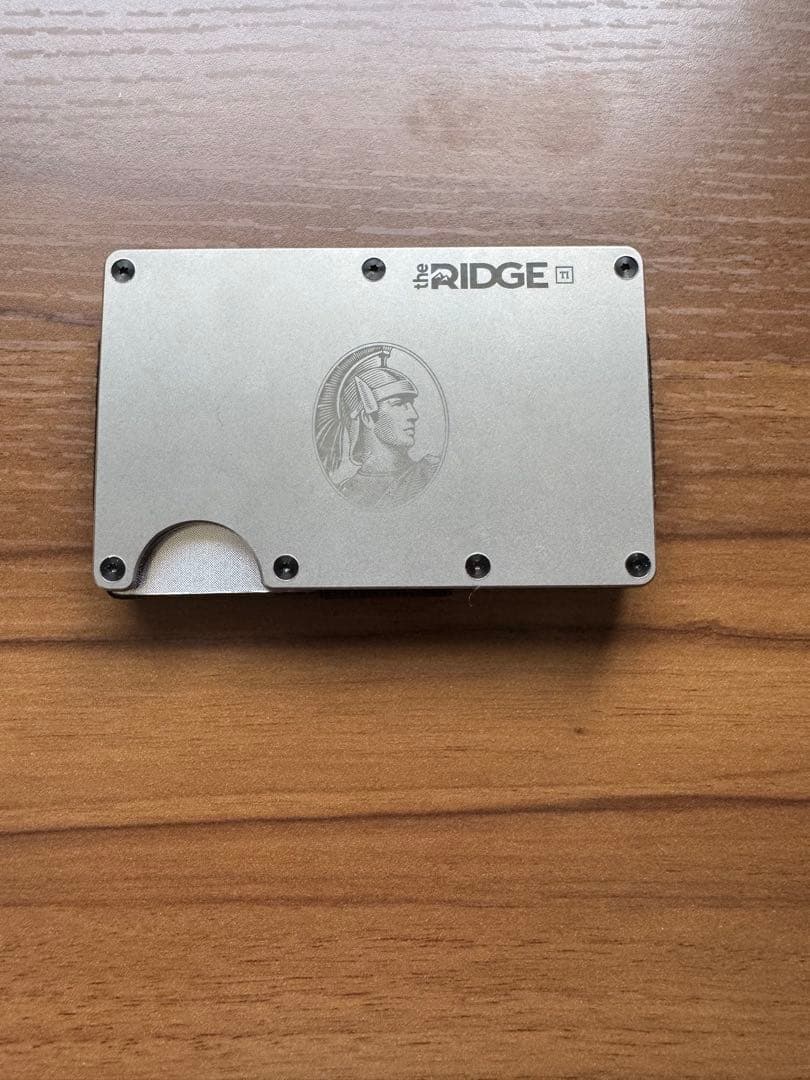 AMEX Ridge マネークリップ シルバー