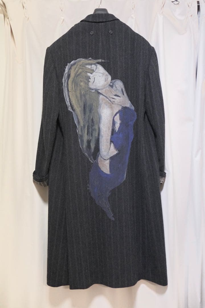 1/8まで24aw yohjiyamamoto 女性柄コート