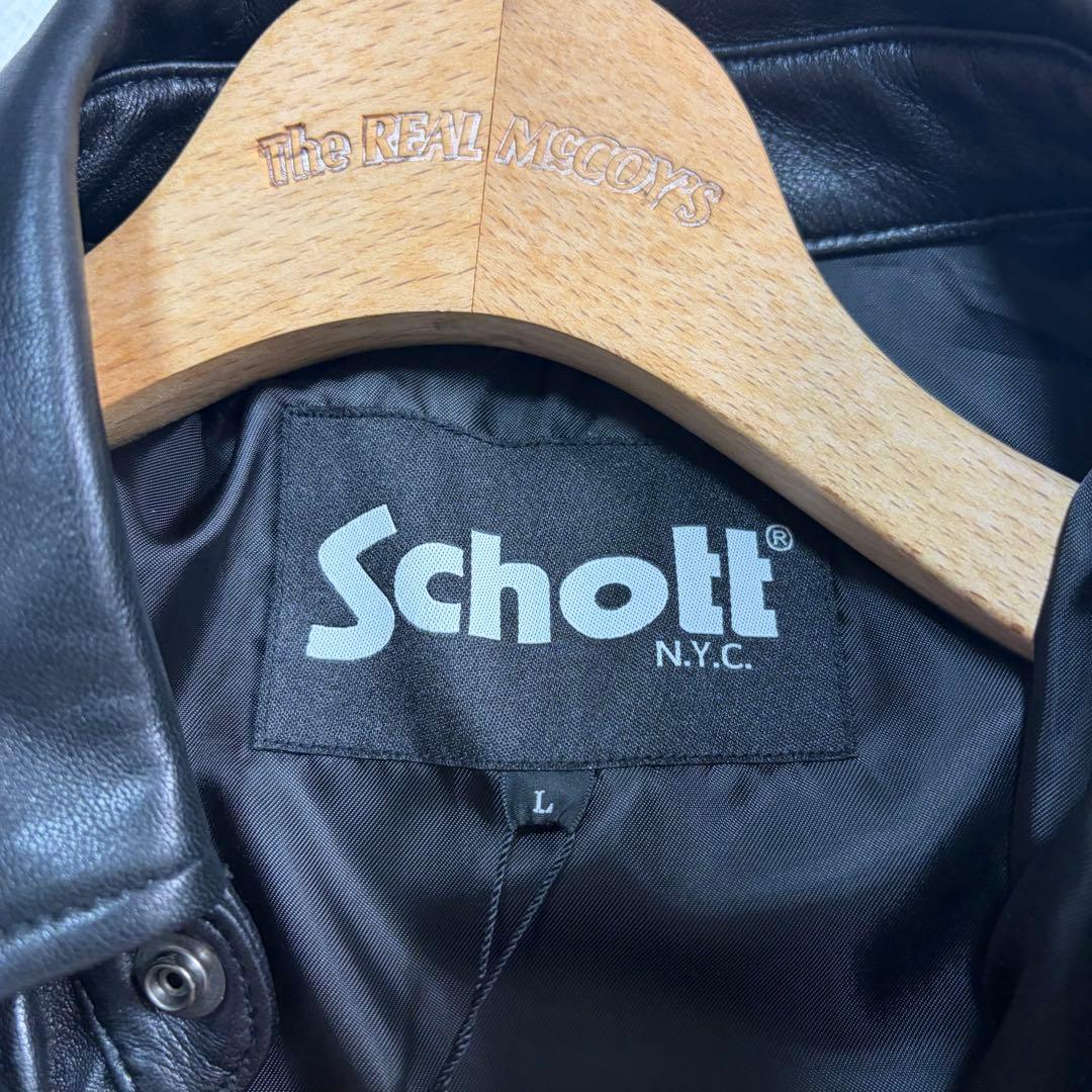 ひ*つ様 新品未使用保管品✨ Schott 羊革 コーチジャケット レザージャケ