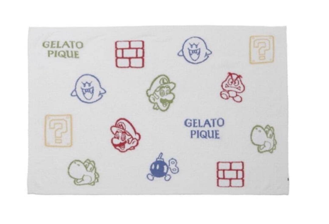 スーパーマリオ×ジェラートピケ ブランケット