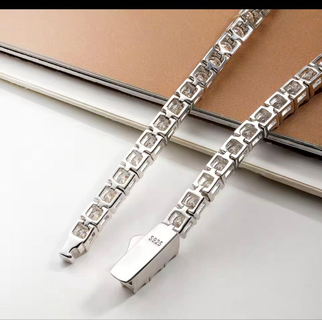 MF♡最高級モアサナイト 3ミリ テニスブレスレット ２本セット