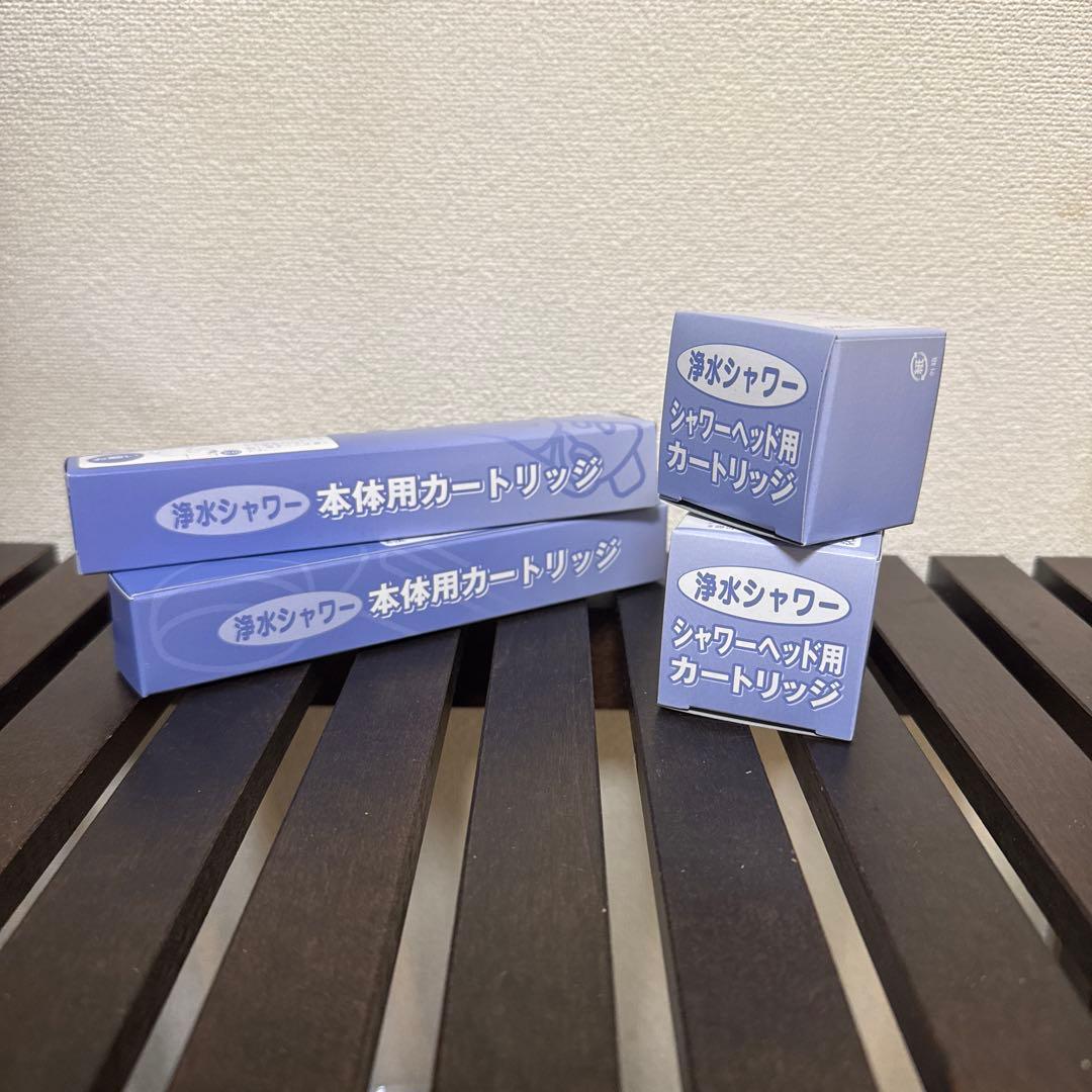 【正規品】素粒水　フリーサイエンス　シャワー用交換カートリッジ２個セット売り