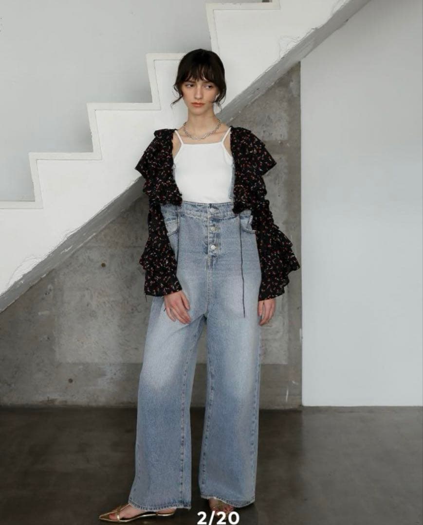 【yuri】Cara by katrin tokyo デニムサロペット