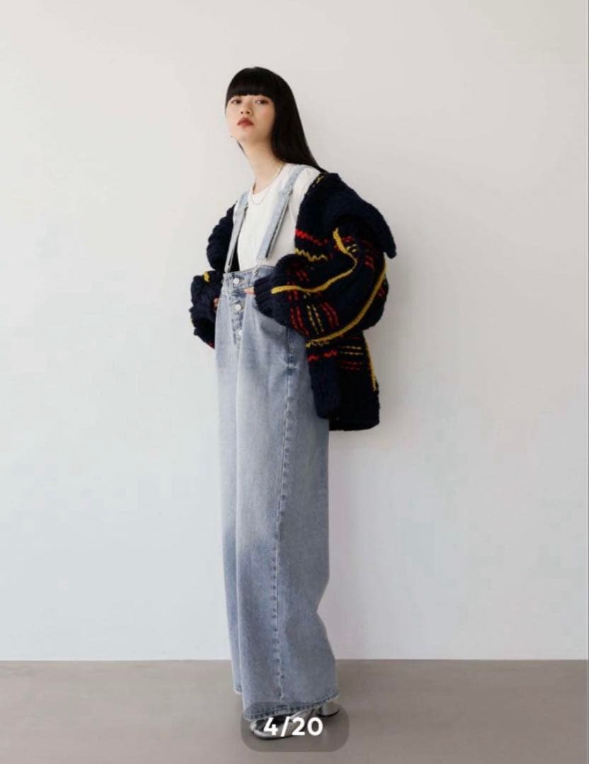 【yuri】Cara by katrin tokyo デニムサロペット