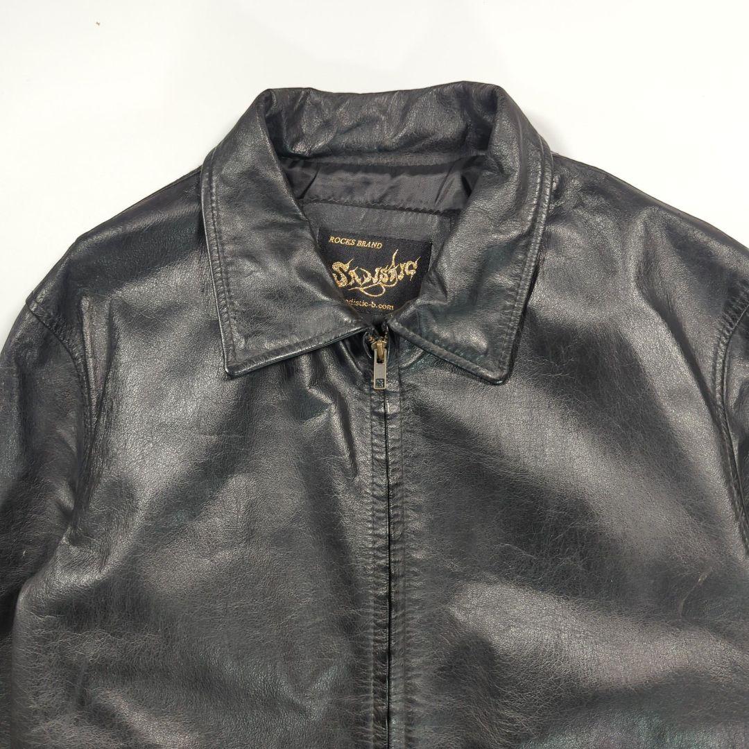 サディスティックビー　レザージャケット　シングルライダース　ロカビリー　原宿